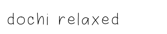 dochi relaxed