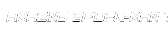 Amazing Spider-Man toile slant