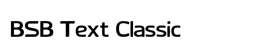 BSB Text Classic