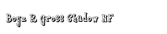 Boyz R Gross Shadow NF