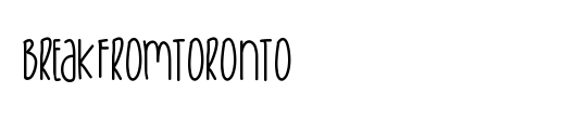 BreakFromToronto