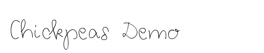 Chickpeas Demo