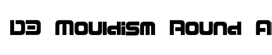 D3 Mouldism Round Alphabet