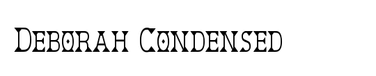 Deborah Condensed