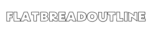 FlatBreadOutline