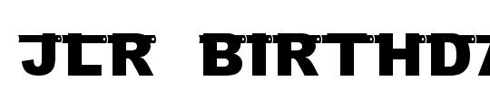JLR Birthday Banner