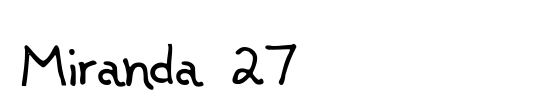Miranda 27