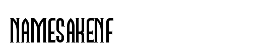 NamesakeNF
