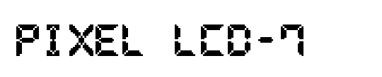 Pixel LCD7