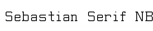 Sebastian Serif NBP