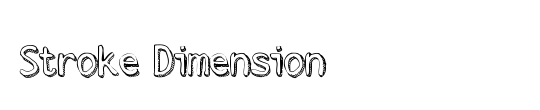 Stroke Dimension