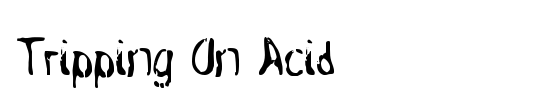 Tripping On Acid