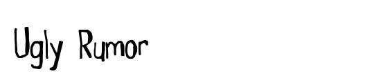 Ugly Rumor