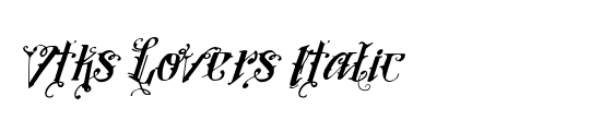 Vtks Lovers Italic