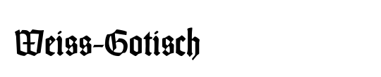 Weiss-Gotisch