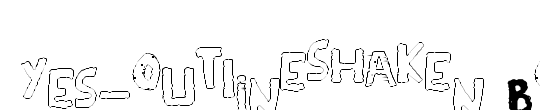 YES_outlineshaken