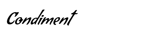 Condiment