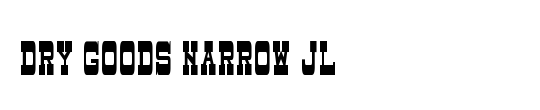 Dry Goods Narrow JL