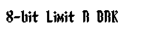 8-bit Limit R BRK