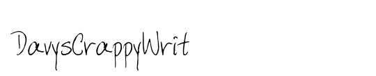 DavysCrappyWrit
