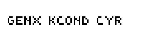 Genx KCond Cyr