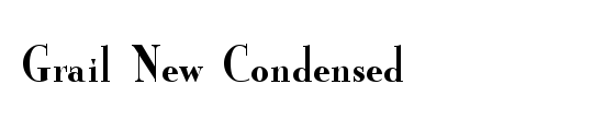 Grail New Condensed