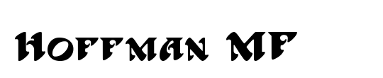 Hoffman MF