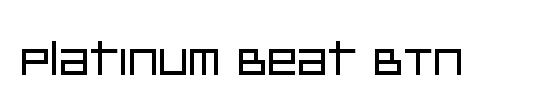 Platinum Beat BTN