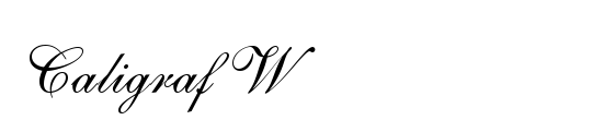 Caligraf W