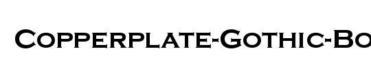 Copperplate-Gothic