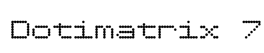 Dotimatrix 7