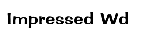 Impressed Wd