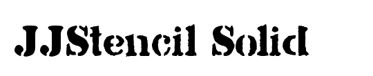 JJStencil Solid