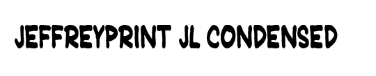 JeffreyPrint JL Condensed