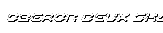 Oberon Deux Shadow Italic