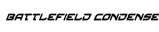 Battlefield Condensed Italic