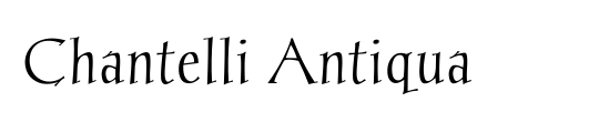 Chantelli Antiqua