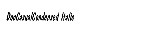 DonCasualCondensed