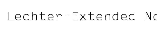 Lechter-Extended