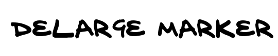delarge marker pen
