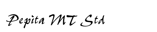 Pepita MT Std
