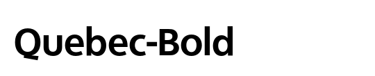 Quebec-Bold