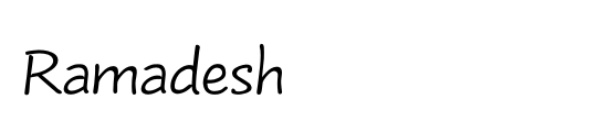 Ramadesh