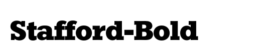 Stafford-Bold