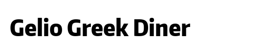 Gelio Greek Diner