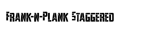 Frank-n-Plank Staggered