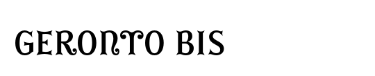 GEronto Bis
