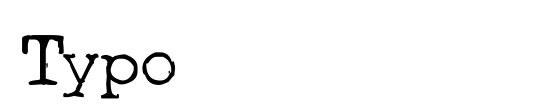 Typo