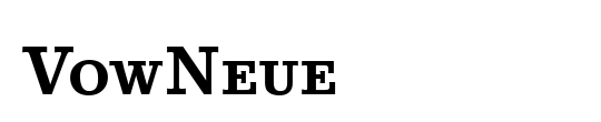 VowNeue