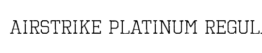 Airstrike Platinum